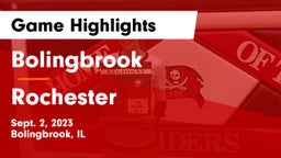 Bolingbrook  vs Rochester Game Highlights - Sept. 2, 2023