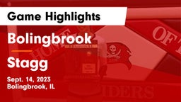 Bolingbrook  vs Stagg  Game Highlights - Sept. 14, 2023