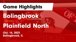 Bolingbrook  vs Plainfield North  Game Highlights - Oct. 14, 2023