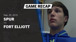 Recap: Spur  vs. Fort Elliott  2015