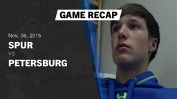 Recap: Spur  vs. Petersburg  2015