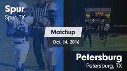 Matchup: Spur vs. Petersburg  2016