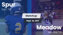 Matchup: Spur vs. Meadow  2017
