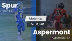 Matchup: Spur vs. Aspermont  2018