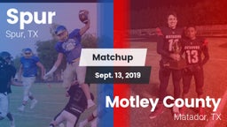 Matchup: Spur vs. Motley County  2019