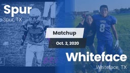 Matchup: Spur vs. Whiteface  2020