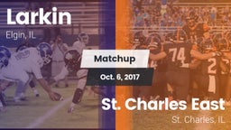 Matchup: Larkin  vs. St. Charles East  2017