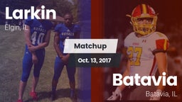 Matchup: Larkin  vs. Batavia  2017