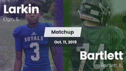 Matchup: Larkin  vs. Bartlett  2019
