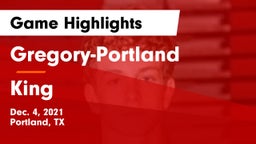 Gregory-Portland  vs King  Game Highlights - Dec. 4, 2021