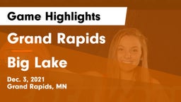 Grand Rapids  vs Big Lake  Game Highlights - Dec. 3, 2021