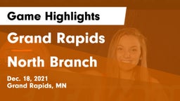 Grand Rapids  vs North Branch  Game Highlights - Dec. 18, 2021