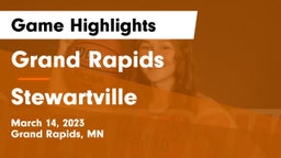 Grand Rapids  vs Stewartville  Game Highlights - March 14, 2023