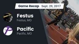 Recap: Festus  vs. Pacific  2017