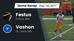 Recap: Festus  vs. Vashon  2017