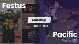 Matchup: Festus  vs. Pacific  2019