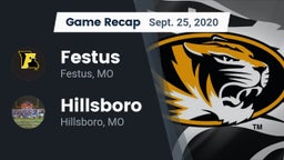 Recap: Festus  vs. Hillsboro  2020