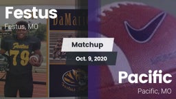 Matchup: Festus  vs. Pacific  2020