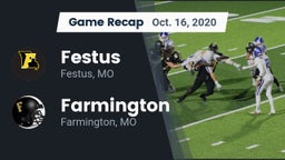Recap: Festus  vs. Farmington  2020