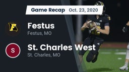 Recap: Festus  vs. St. Charles West  2020