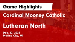 Cardinal Mooney Catholic  vs Lutheran North  Game Highlights - Dec. 22, 2023