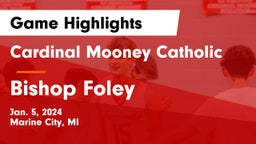 Cardinal Mooney Catholic  vs Bishop Foley  Game Highlights - Jan. 5, 2024