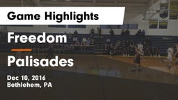 Freedom  vs Palisades  Game Highlights - Dec 10, 2016