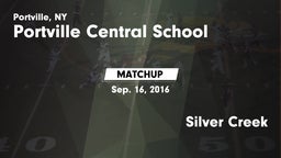 Matchup: Portville Central vs. Silver Creek 2016