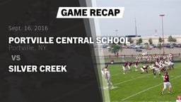 Recap: Portville Central School vs. Silver Creek 2016