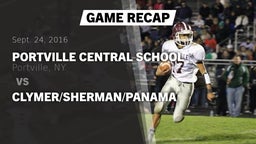 Recap: Portville Central School vs. Clymer/Sherman/Panama 2016