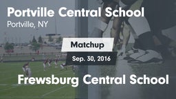 Matchup: Portville Central vs. Frewsburg Central School 2016