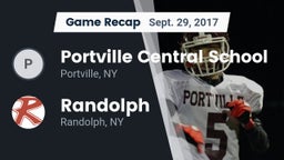 Recap: Portville Central School vs. Randolph  2017