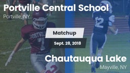 Matchup: Portville Central vs. Chautauqua Lake  2018