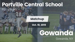 Matchup: Portville Central vs. Gowanda  2019