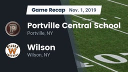 Recap: Portville Central School vs. Wilson  2019