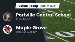 Recap: Portville Central School vs. Maple Grove  2021