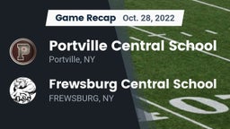 Recap: Portville Central School vs. Frewsburg Central School 2022