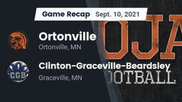 Recap: Ortonville  vs. Clinton-Graceville-Beardsley  2021