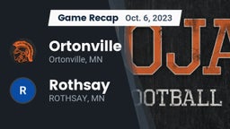 Recap: Ortonville  vs. Rothsay  2023