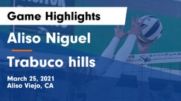 Aliso Niguel  vs Trabuco hills Game Highlights - March 25, 2021