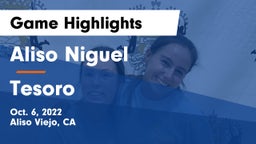 Aliso Niguel  vs Tesoro Game Highlights - Oct. 6, 2022