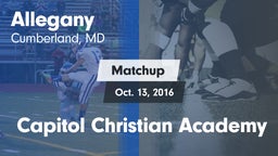 Matchup: Allegany vs. Capitol Christian Academy 2016