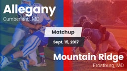 Matchup: Allegany vs. Mountain Ridge  2017