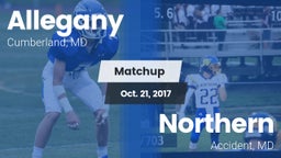 Matchup: Allegany vs. Northern  2017