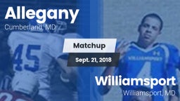 Matchup: Allegany vs. Williamsport  2018