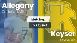 Matchup: Allegany vs. Keyser  2018