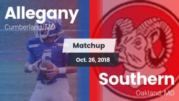 Matchup: Allegany vs. Southern  2018
