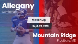 Matchup: Allegany vs. Mountain Ridge  2019