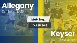 Matchup: Allegany vs. Keyser  2019