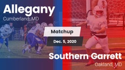 Matchup: Allegany vs. Southern Garrett  2020